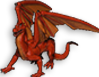 A Greater Dragon - Red