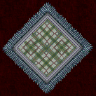 Blue Tartan Rug