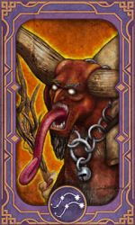 Card of Semidar - Krampus