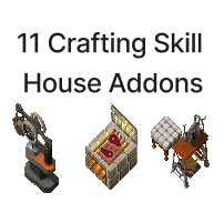 Crafting Skill House Addons - Full Set