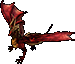 Crimson Dragon Statuette
