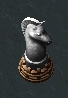 Decorative Guildstone (Knight Chess Piece)