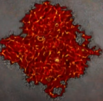 Decorative Lava Pool