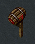 Decorative Mailbox - Barrel