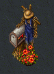 Decorative Mailbox - Scarecrow