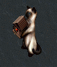 Decorative Mailbox - Siamese Cat