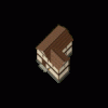 Mini House Deed - Two-Story Wood and Plaster House