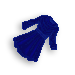 Neon Blue Robe