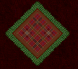 Red and Green Tartan Rug