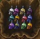 Silver Intoxicating Liqour - SET OF 12