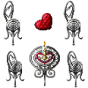 Valentine's Patio Set